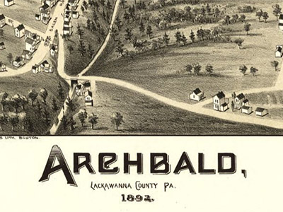 Archbald, Pennsylvania: 1892
