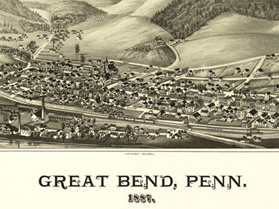 Great Bend, Pennsylvania: 1887