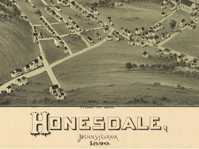 Honesdale, Pennsylvania: 1890