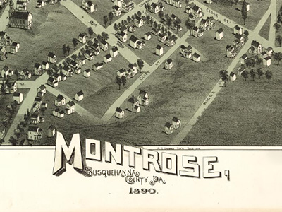 Montrose, Pennsylvania: 1890