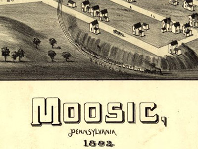 Moosic, Pennsylvania: 1892