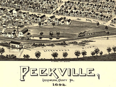Peckville, Pennsylvania: 1892