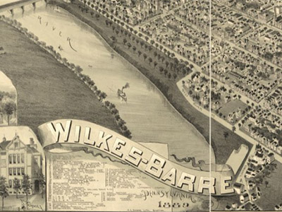 Wilkes-Barre, Pennsylvania: 1889