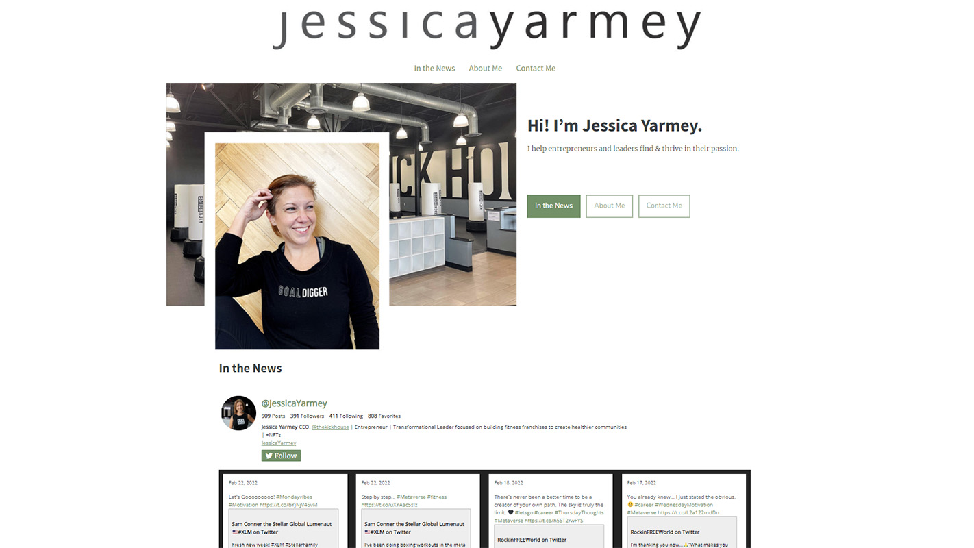 Jessica Yarmey, CEO of KickHouse